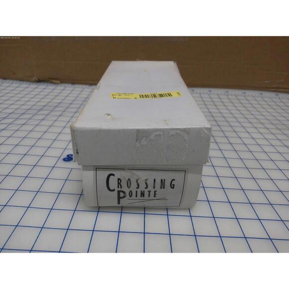 Crossing Pointe Women’s Woven Tan Leather Slide Sandals Size 7M - Picture 11 of 12